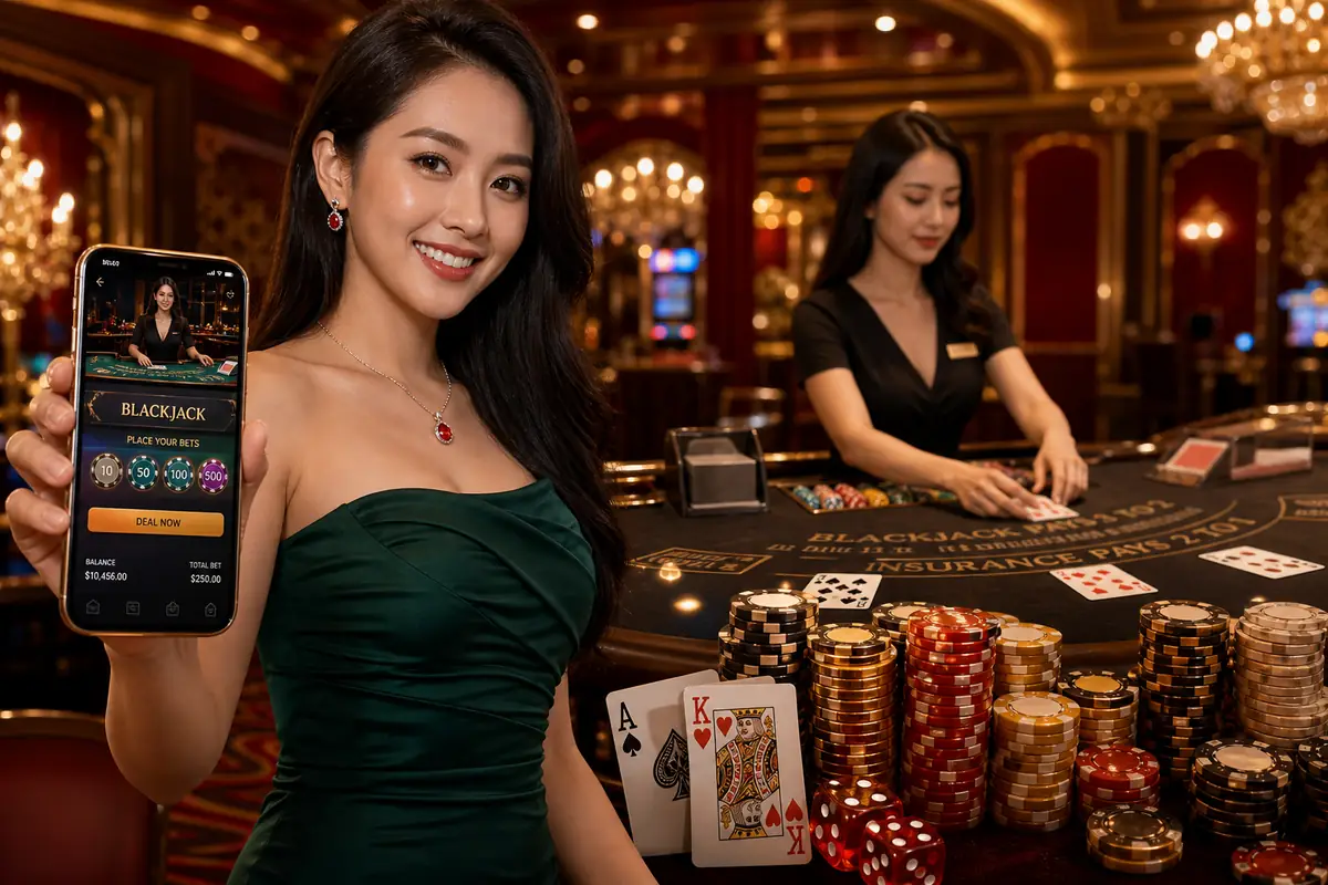 kbz777 Live Casino အွန်လိုင်းကာစီနို ကစားနေသောမြင်ကွင်း